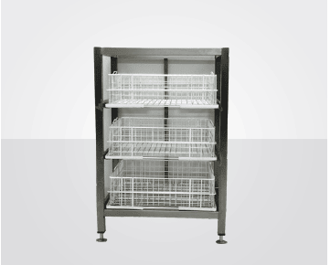Winterhalter 3x500x500 Stainless Steel Rack Storage 575 x 575 x 860mm