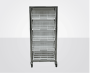 Winterhalter 5x500x500 Stainless Steel mobile Rack Storage 575 x 575 x 1350mm