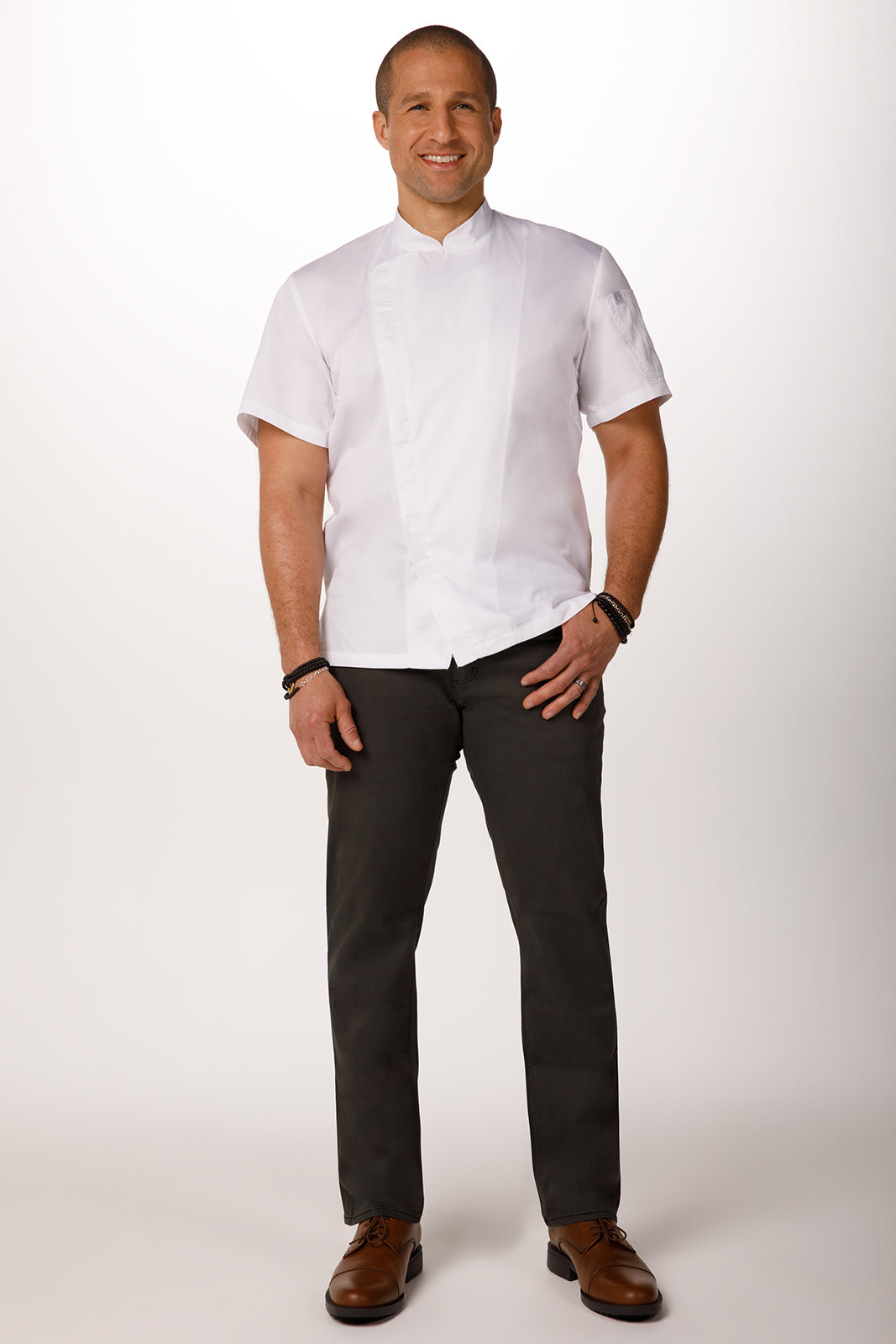Chef Works Cannes Press Stud Chef Jacket - Hospitality Connect