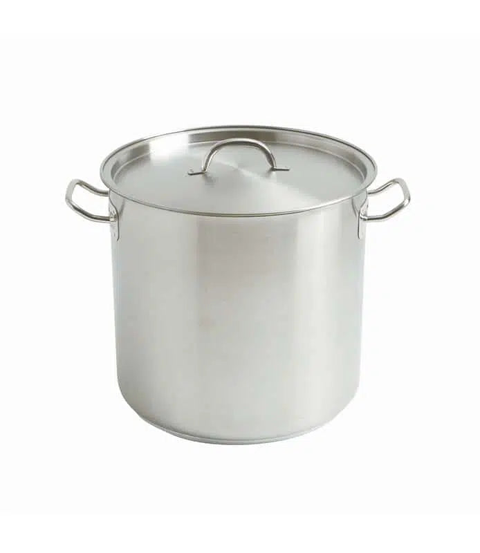 KH DELUXE STOCKPOT + LID #12 240 x 220mm S/STEEL 18/10