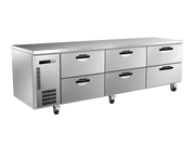 Pasasonic Under Counter Solid Draw Fridge 1800mm SUR-1271HP-NN - Hospitality Connect