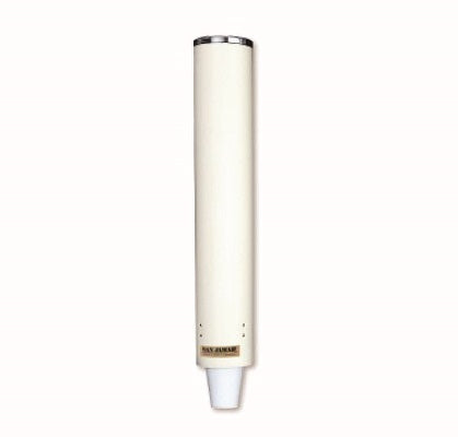 San Jamar Unbreakable Polyethylene Wall Mount Cup Dispenser - Hospitality Connect