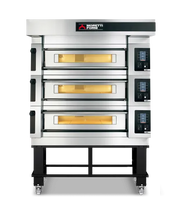 Moretti Bakery serieS Triple Deck Oven on Stand COMP S120E/3A/S - Hospitality Connect