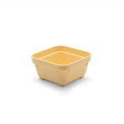 KH HEALTHCARE SQUARE BOWL 100mm YELLOW PP (#19) Box of 12