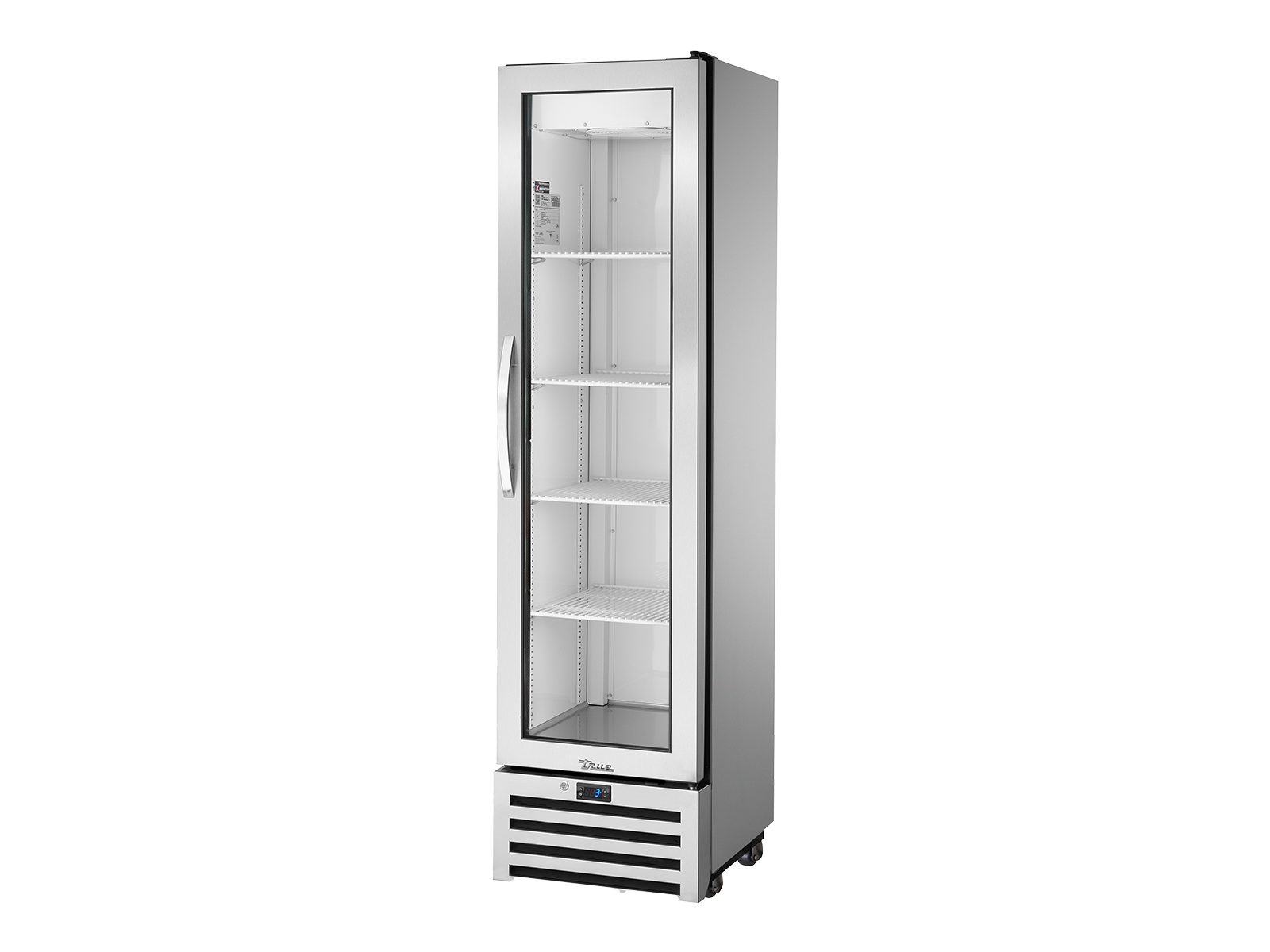 TRUE Slimline Upright Foodservice Refrigerator, 1 Full Solid Swing Door T-15-HC - Hospitality Connect