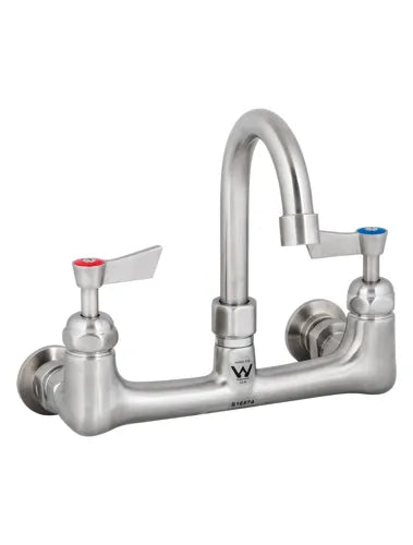 3Monkeez EXPOSED WALL MOUNT BODY WITH GOOSENECK SPOUT         7" Spout	T-3MEWG07 - Hospitality Connect