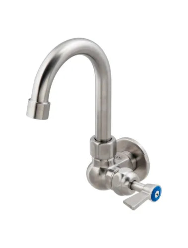 3Monkeez SINGLE WALL MOUNT BODY WITH GOOSENECK SPOUT        7" Spout T-3MSWG07 - Hospitality Connect