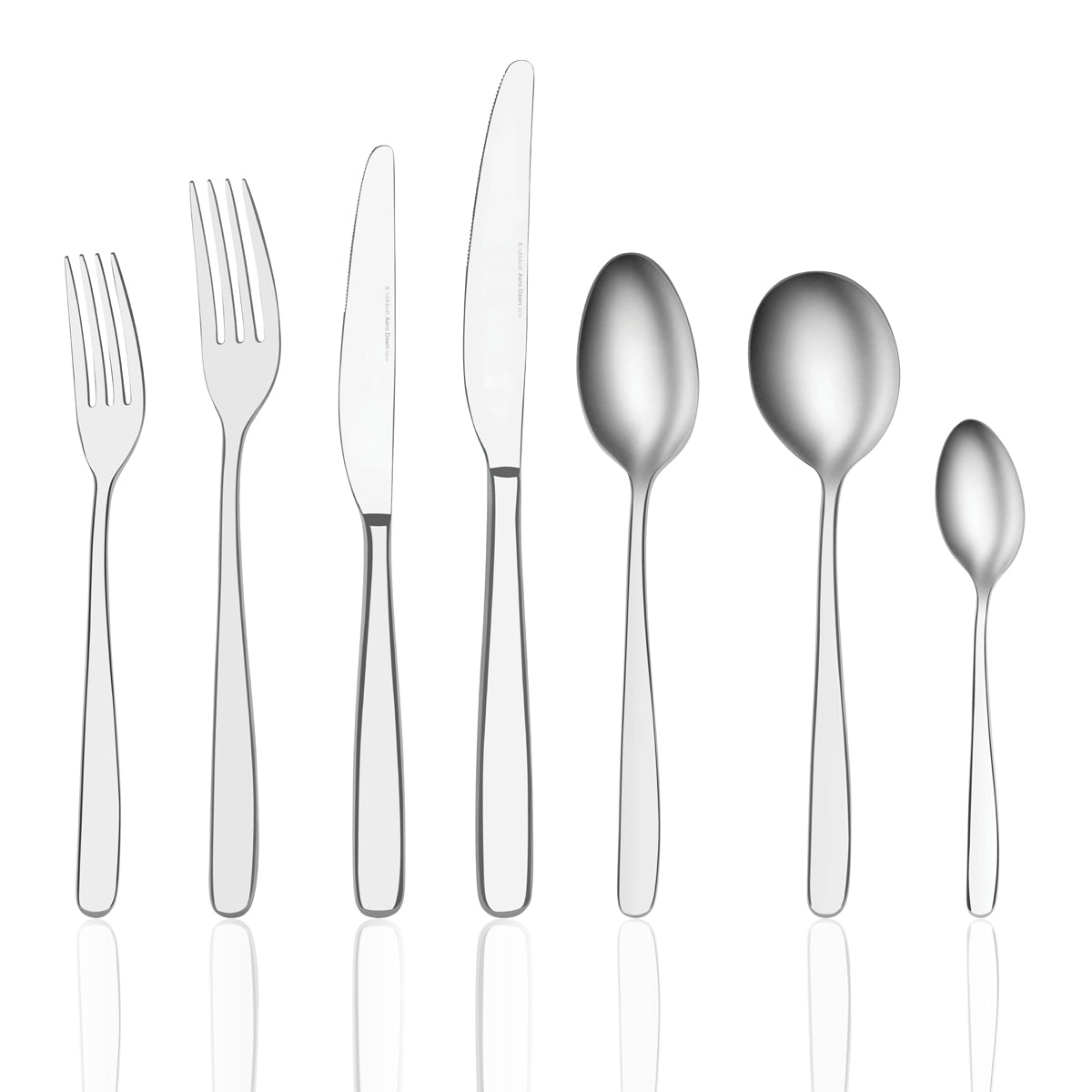TABLEKRAFT AERO DAWN CUTLERY SET 56pc 18/10 - Hospitality Connect