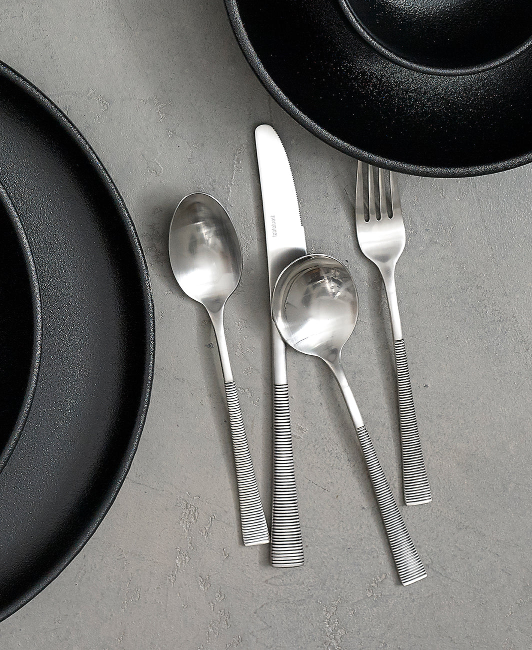 TABLEKRAFT ASWAN SOUP SPOON 18/10 181mm Box of 12 - Hospitality Connect