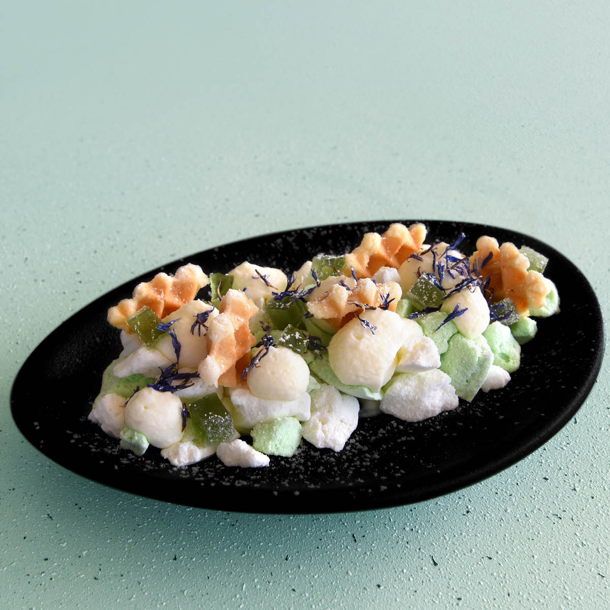 TABLEKRAFT TK BLACK TRIANGULAR BOWL 210x185x90mm BLACK Box of 3 - Hospitality Connect