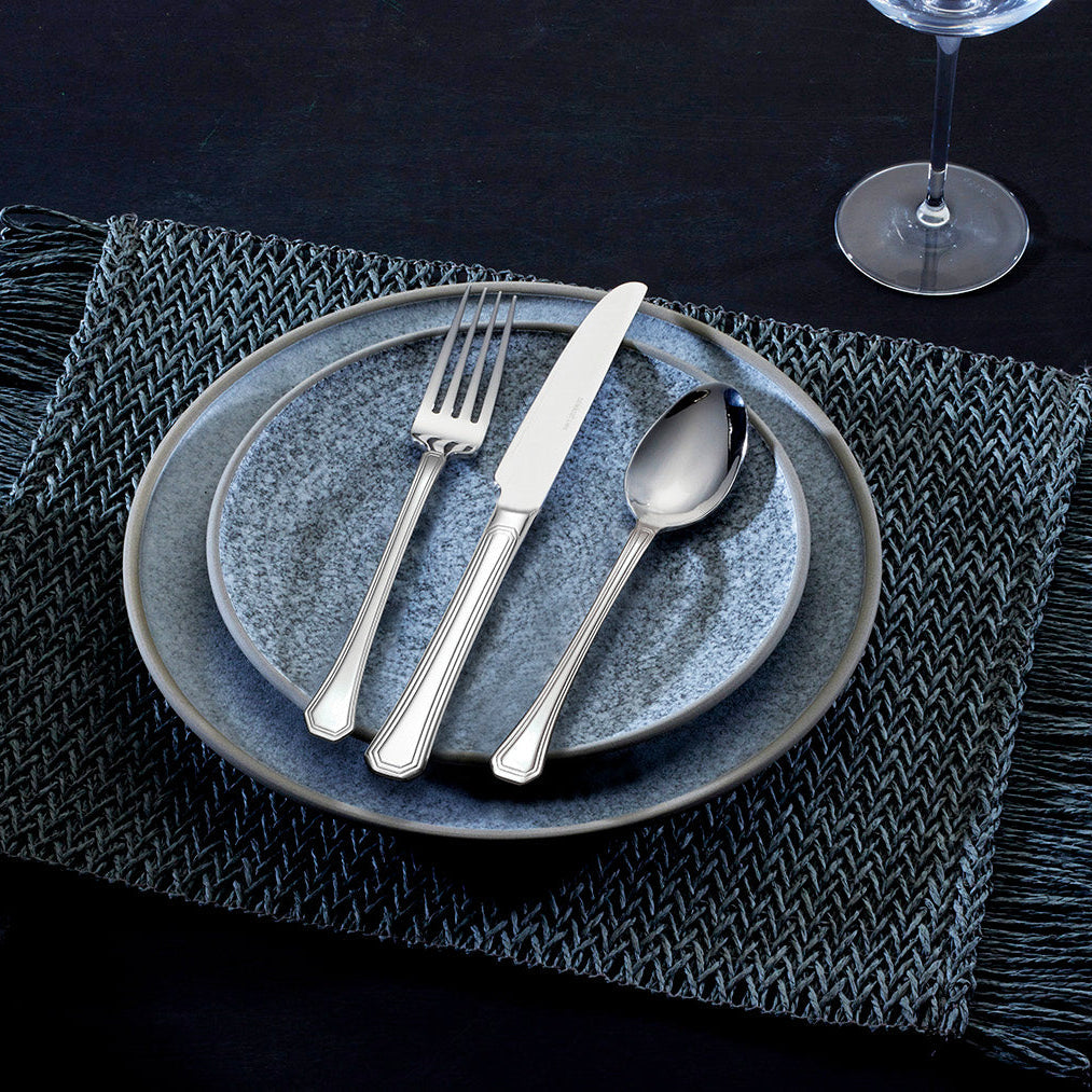 TABLEKRAFT EIFFEL TABLE KNIFE SOLID S/S 234mm Box of 12 - Hospitality Connect