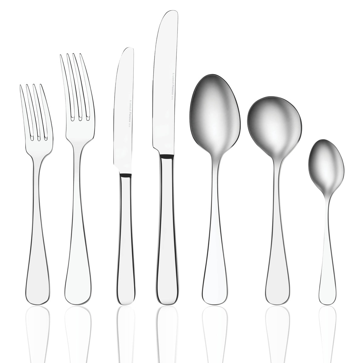 TABLEKRAFT FLORENCE CUTLERY SET 56pc 18/10 - Hospitality Connect