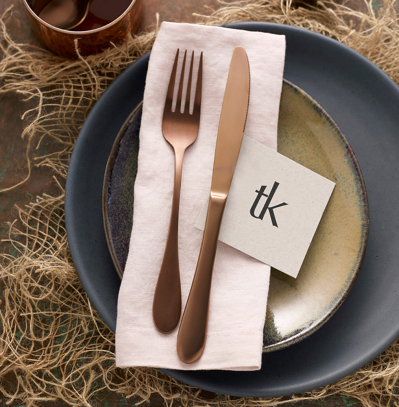 TABLEKRAFT SOHO ROSE TABLE KNIFE S/S 232mm Box of 12 - Hospitality Connect