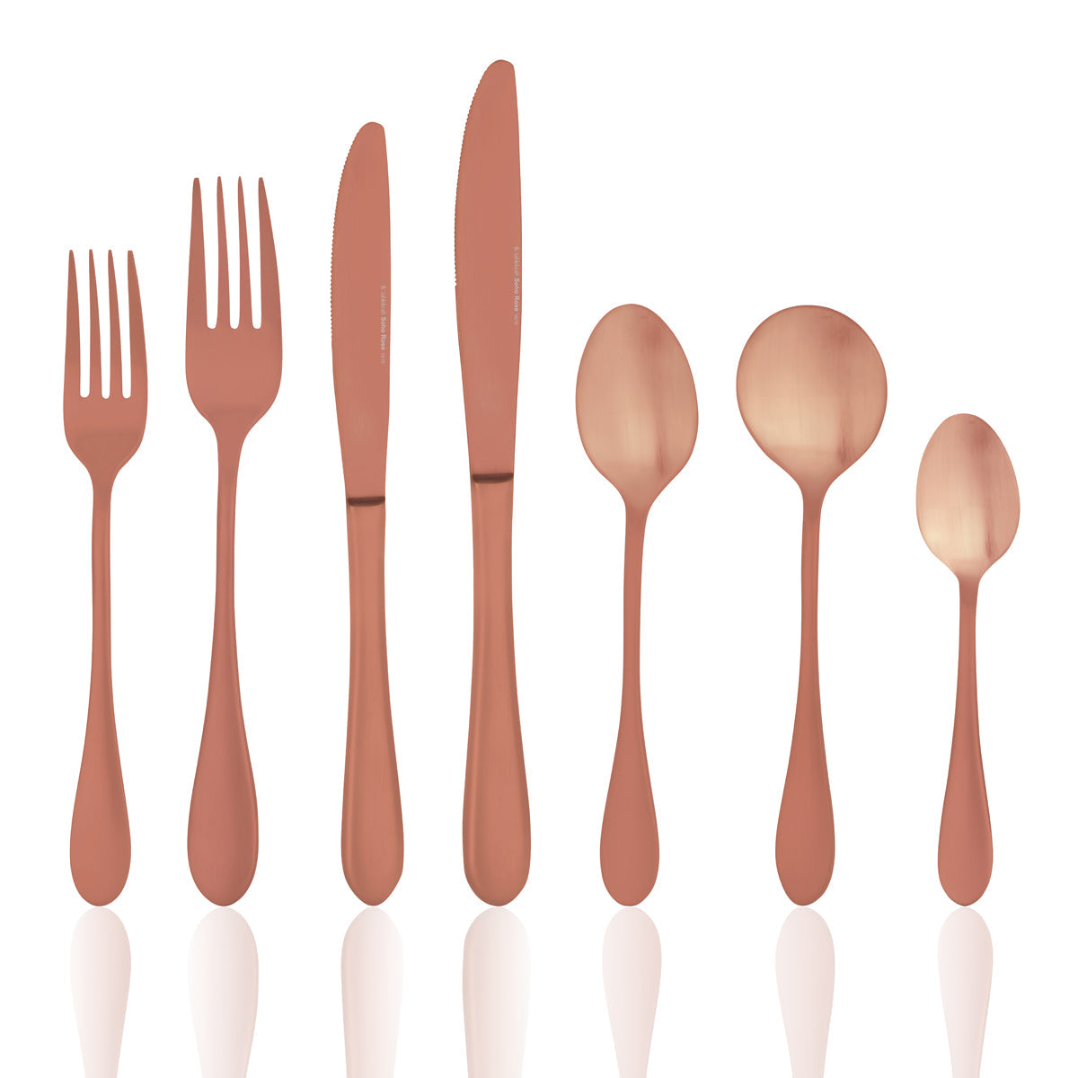 TABLEKRAFT SOHO ROSE CUTLERY SET 56pc 18/10 - Hospitality Connect