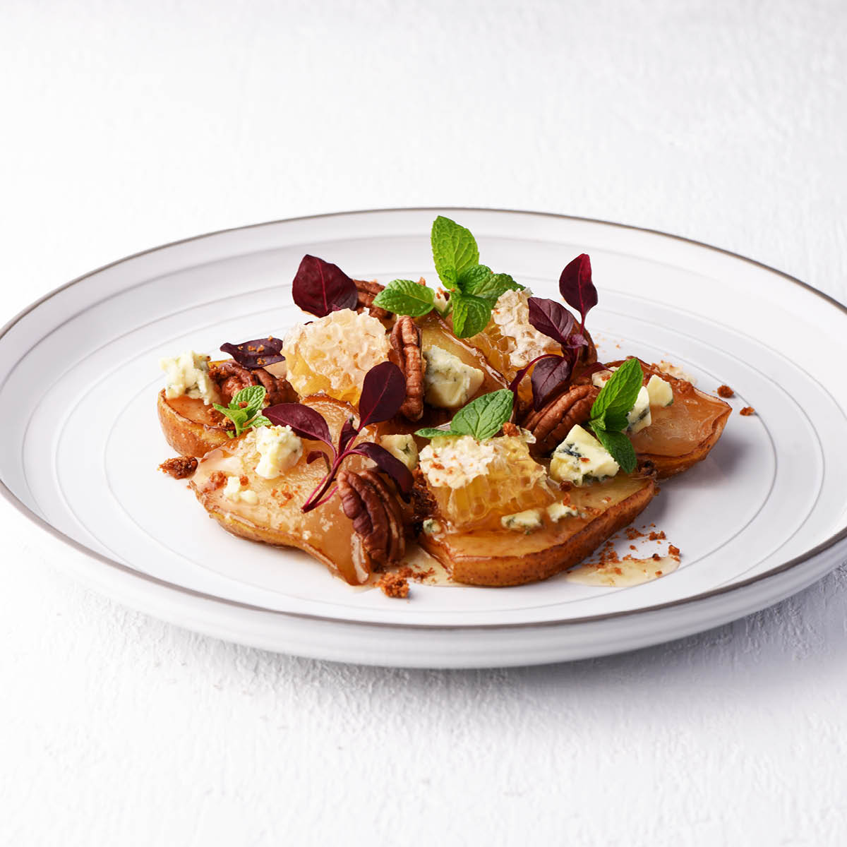 TABLEKRAFT LINEA PASTA/SOUP PLATE-220x50mm WHITE Box of 4 - Hospitality Connect