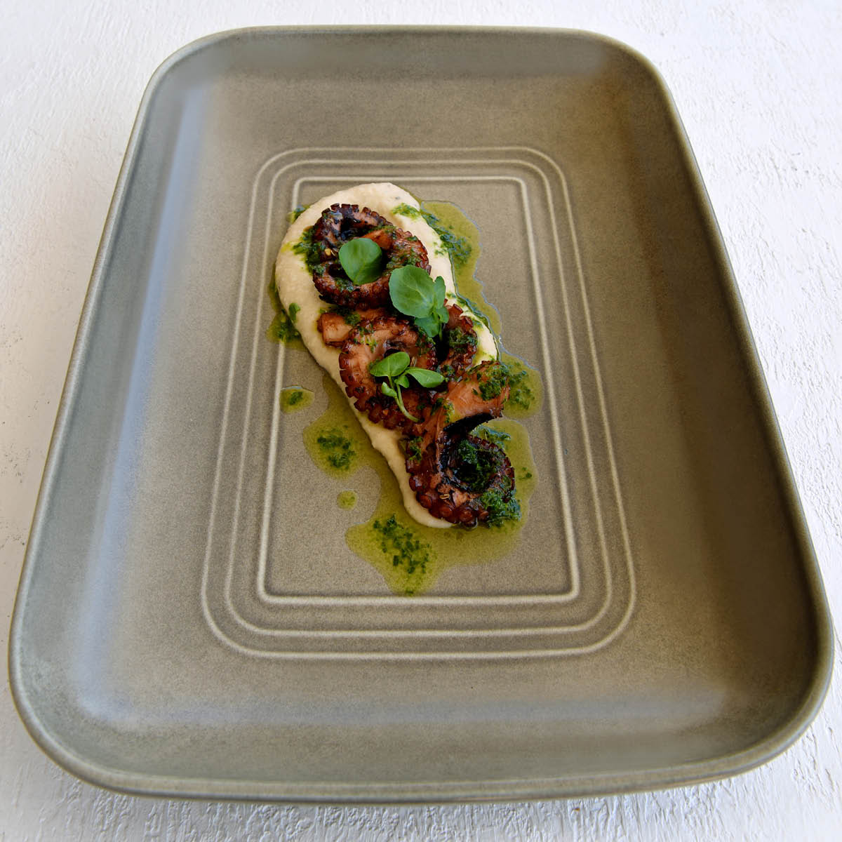 TABLEKRAFT URBAN LOFT ROUND SERVE BOWL 270x55mm FROST GREY Box of 2 - Hospitality Connect