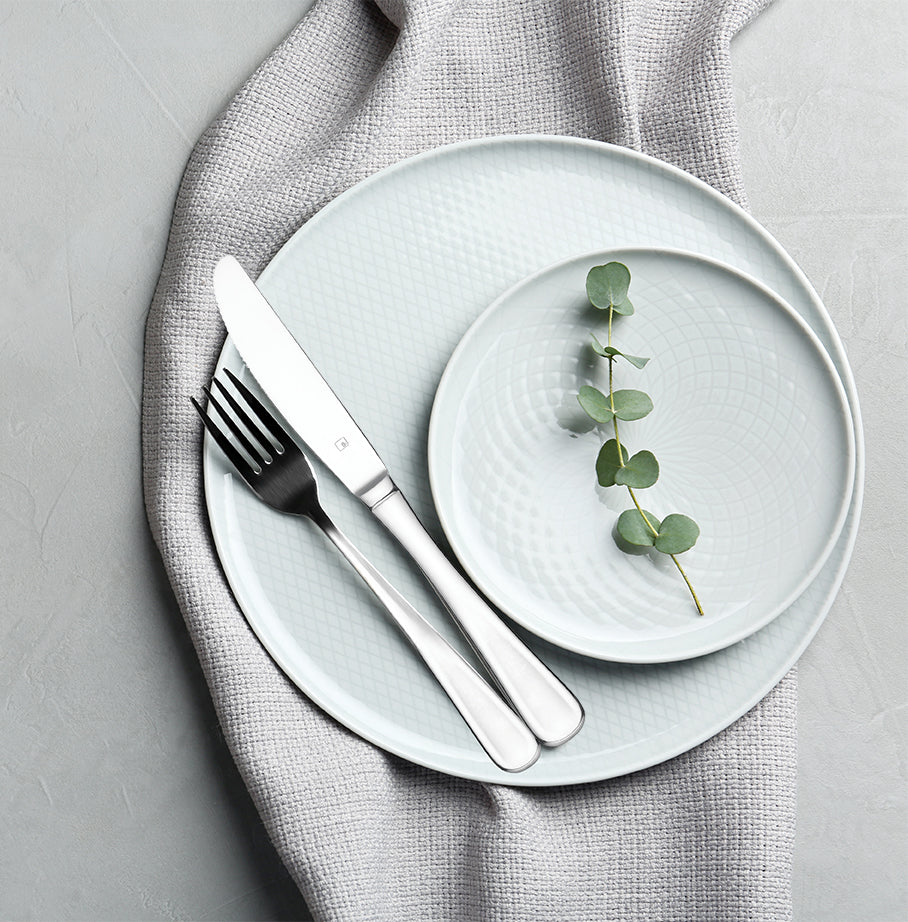 TABLEKRAFT YORK STEAK KNIFE SOLID S/S 220mm - Hospitality Connect