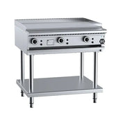 B&S Black Teppanyaki Hotplate 900mm TEP-9. - Hospitality Connect