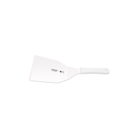 PROFESSIONAL 7X4 1/4 HAMBURGUESA SPATULA-ANGLED WIDE WHITE - Hospitality Connect