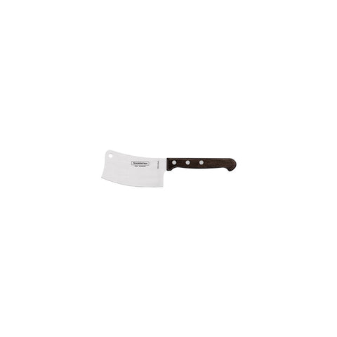 TRAMONTINA POLYWOOD 4" STEAK KNIFE 10-PLAIN EDGE WIDE BROWN - Hospitality Connect