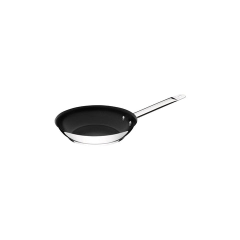 PROFESSIONAL FRYING PAN TRIPLY BASE 200mm, 1.10lt S/S N/S - Hospitality Connect