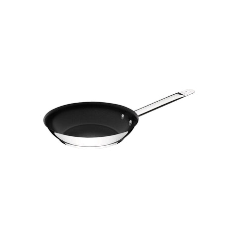PROFESSIONAL FRYING PAN TRIPLY BASE 300mm, 2.9lt S/S N/S - Hospitality Connect