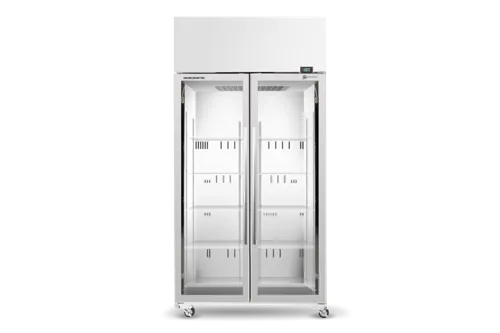 Skope ActiveCore Upright Fridge 2 Glass Door TME1000N-A - Hospitality Connect
