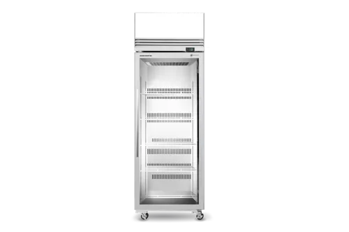 Skope ActiveCore Upright Freezer 1 Glass Door Lit Sign TMF650N-AC - Hospitality Connect
