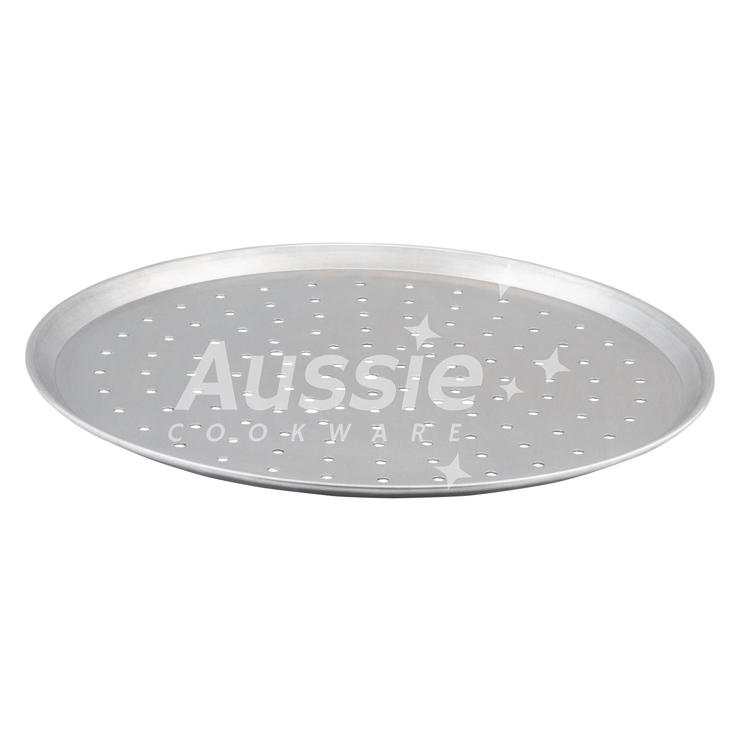 Aussie Cookware 8” Aluminium Perforated Pizza Tray - Hospitality Connect