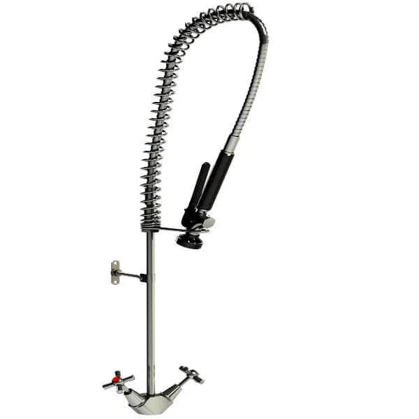 Global Rinse Mate Exposed Adjustable Breach Hob Tap Midi GRM052100-M - Hospitality Connect