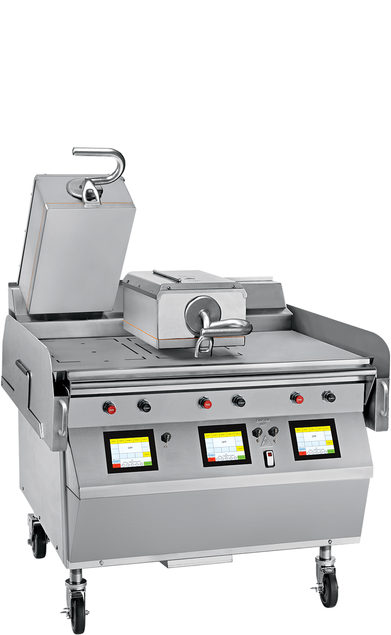 TAYLOR Two Sided Electric High Speed Grill, Triple Cooking Zone, Two Top Platens. L812 - Hospitality Connect