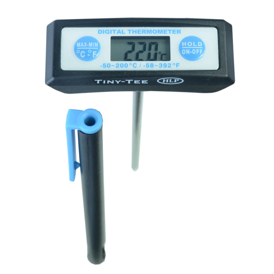 HLP Tiny Tee - Small T-Shaped Thermometer - Hospitality Connect