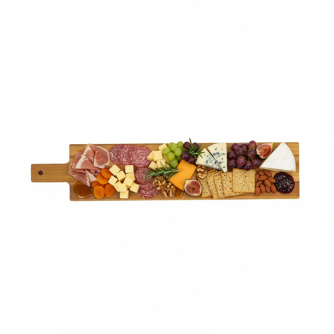 TRAMONTINA TEAKWOOD KITCHEN BOARD WITH HANDLE 700x150mm