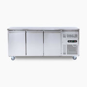 Bromic Under Bench Fridge - 417L - 3 Doors - Stainless Steel UBC1795SD-NR - Hospitality Connect