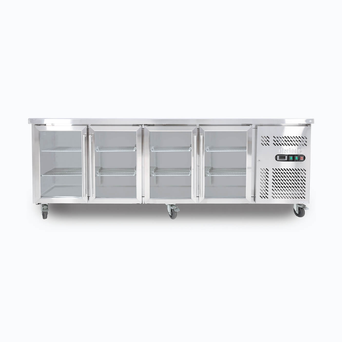 Bromic Under Bench Display Fridge - 553L - 4 Doors - Glass UBC2230GD-NR - Hospitality Connect