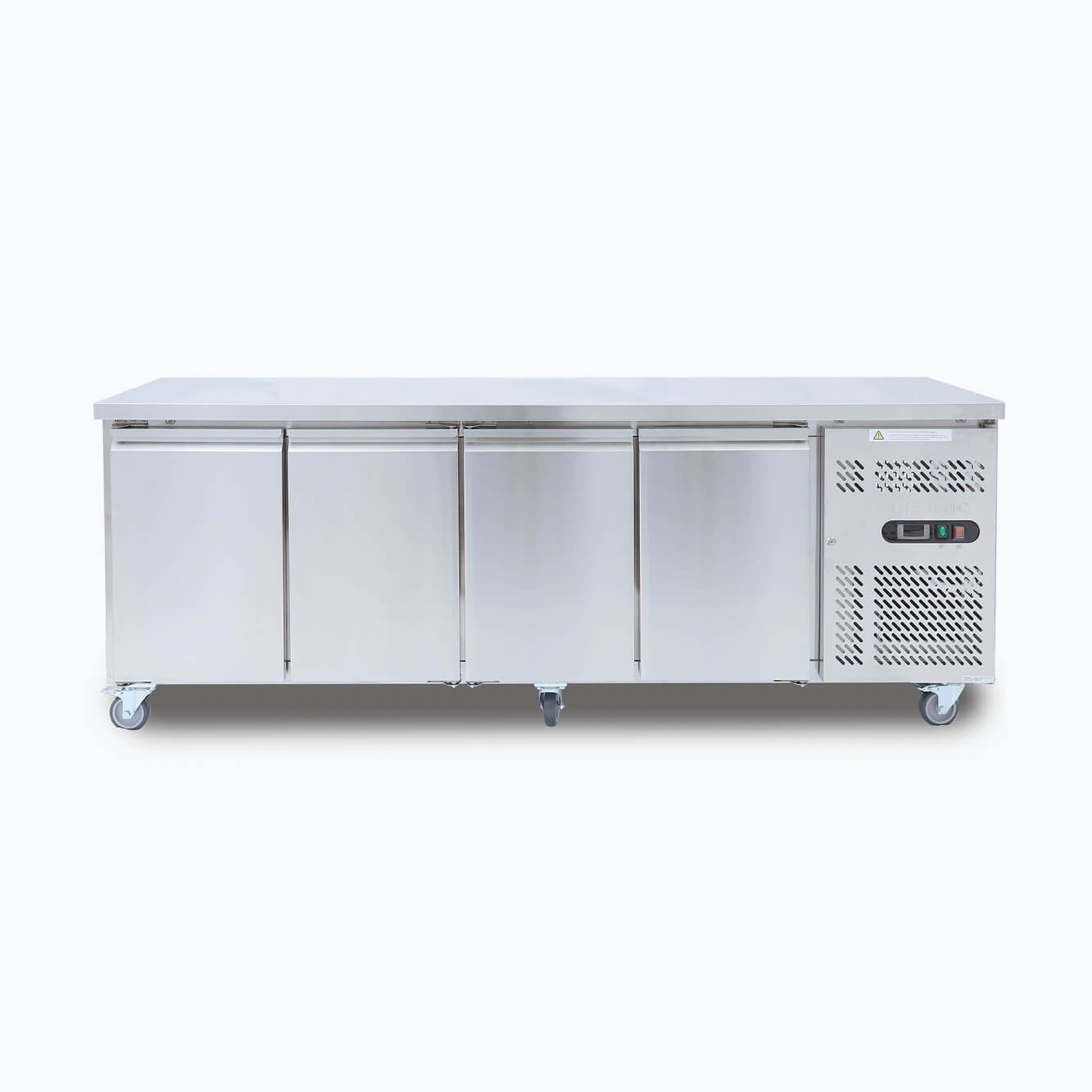 Bromic Under Bench Fridge - 553L - 4 Doors - Stainless Steel UBC2230SD-NR - Hospitality Connect