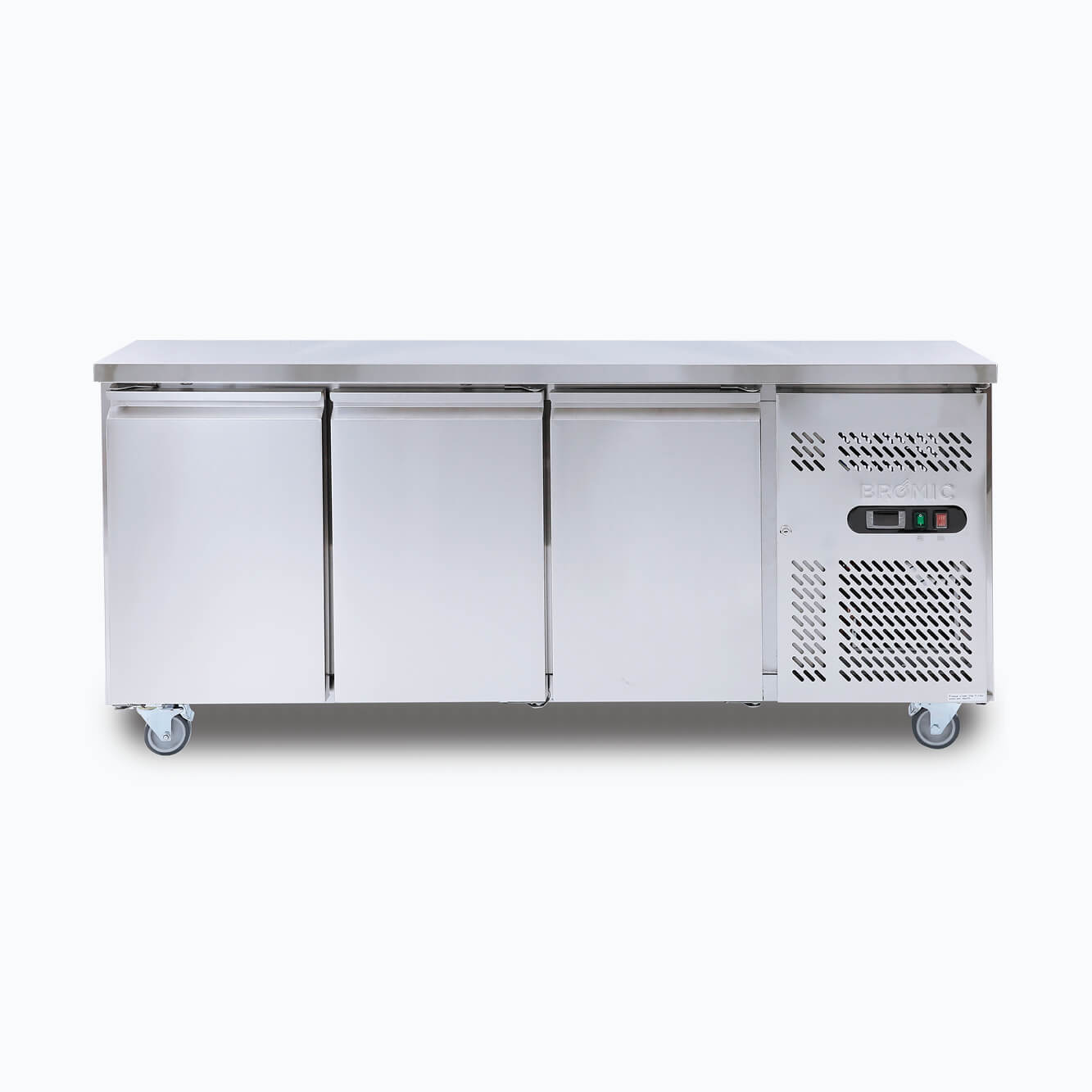 Bromic Under Bench Freezer - 417L - 3 Doors - Stainless Steel UBF1795SD-NR - Hospitality Connect