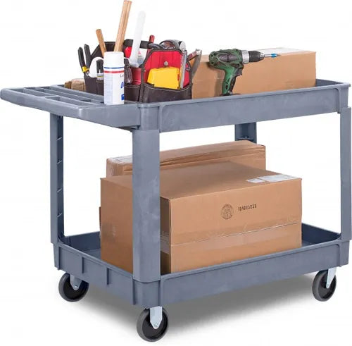 Carlisle Large Bin Top Utility Cart; Colour Grey; UC452523 - Hospitality Connect