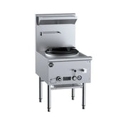 B&S Black Single Hole Deluxe Waterless Wok Table UFWWD-1. - Hospitality Connect