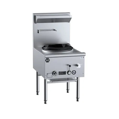 B&S Black Single Hole Deluxe Waterless Wok Table UFWWD-1. - Hospitality Connect