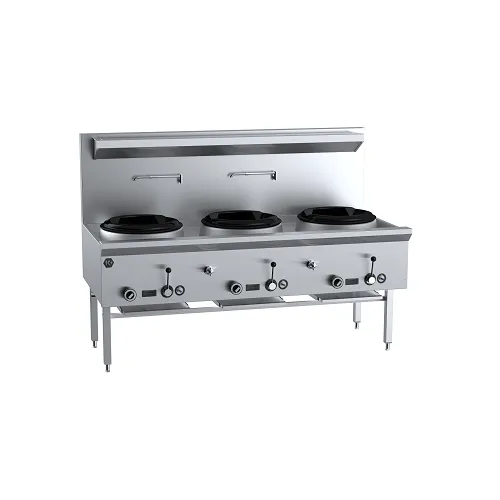 K + Three Hole Waterless Wok Table UFWWK-3. - Hospitality Connect