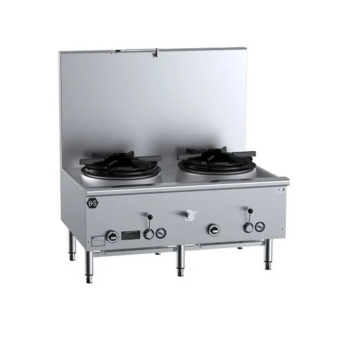 B&S Black Two Hole Deluxe Waterless Stock Pot UFWWSPD-2. - Hospitality Connect