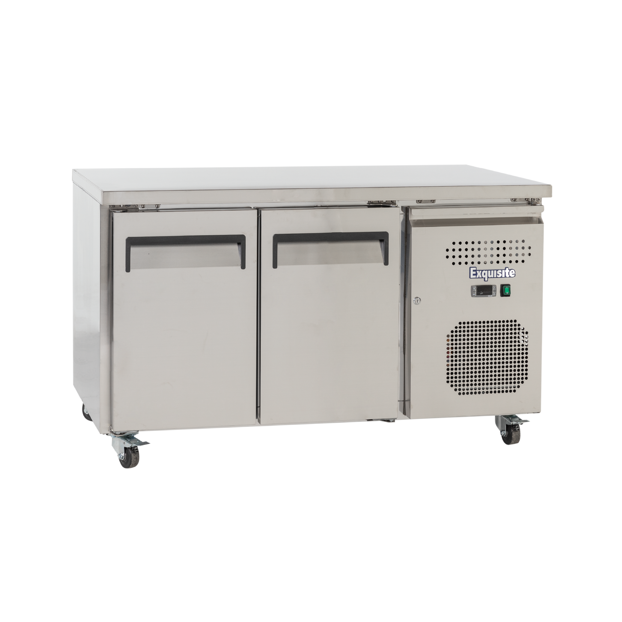 Exquisite USC260H Two Solid Doors Underbench Storage Refrigerators 314 Litre - Hospitality Connect