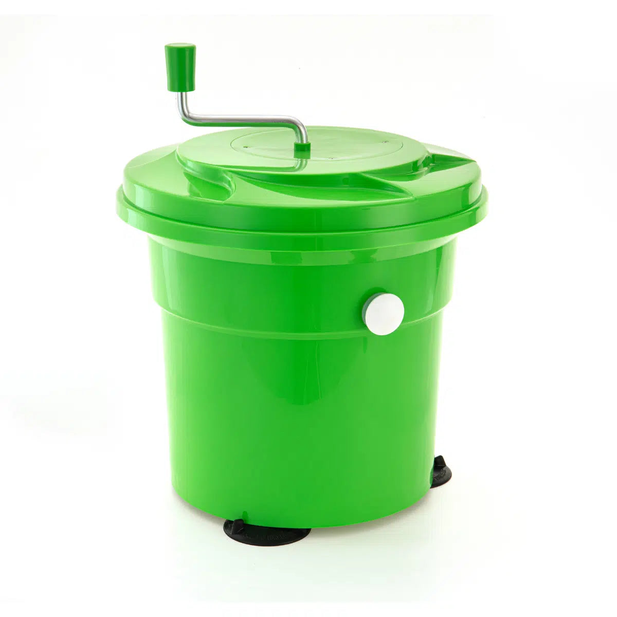 KH SUPER JUMBO SALAD SPINNER 20LT GREEN NEW MODEL: W/ SIDE HAND BRAKE