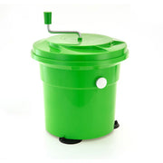 KH SUPER JUMBO SALAD SPINNER 20LT GREEN NEW MODEL: W/ SIDE HAND BRAKE