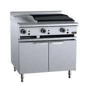 VERR Combination 300mm Grill Plate & 600mm Char Broiler Cabinet Mounted VBT-GRP3-CBR6. - Hospitality Connect