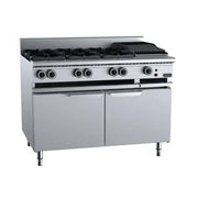 VERR Combination 600mm Grill Plate & 300mm Char Broiler Cabinet Mounted VBT-GRP6-CBR3. - Hospitality Connect