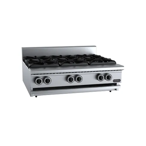 VERR Six Burner Boiling Top Bench Mounted VBT-SB6BM.