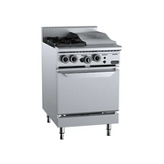 VERR Oven with Two Open Burners & 300mm Grill Plate VOV-SB2-GRP3.