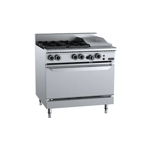 VERROven with Four Open Burners & 300mm Grill Plate VOV-SB4-GRP3.
